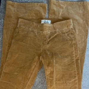 free people flare corduroy pants